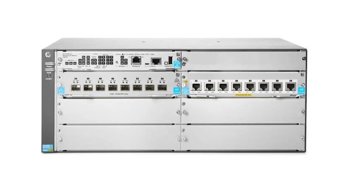 HPE JL002-61001 5406R 8P SFP+ (ohne Netzteil)/8P 10Gbase-T v3 zl2 <tc>Switch</tc> | GEBRAUCHT Hauptbild