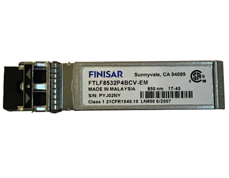 Finisar FTLF8532P4BCV-EM 32G FC 短波長 SFP+ トランシーバー |使用済み メイン画像