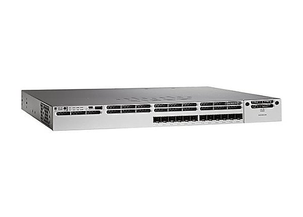 Cisco WS-C3850-12XS-E Catalyst 3850 12 Port 10G Fiber Switch IP Svcs Ref | USED