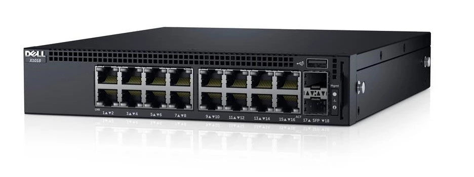 Dell 210-ADPJ Networking X1018 16 Ports Switch | USED
