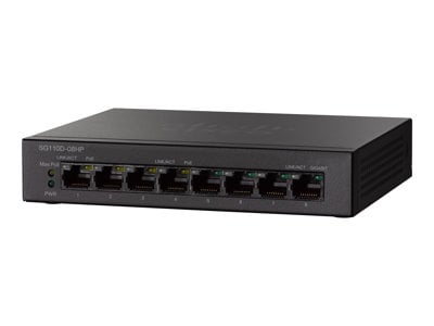 Cisco SMB SG110D-08HP 8端口PoE千兆桌面交换机 <tc>交换机</tc> | 二手