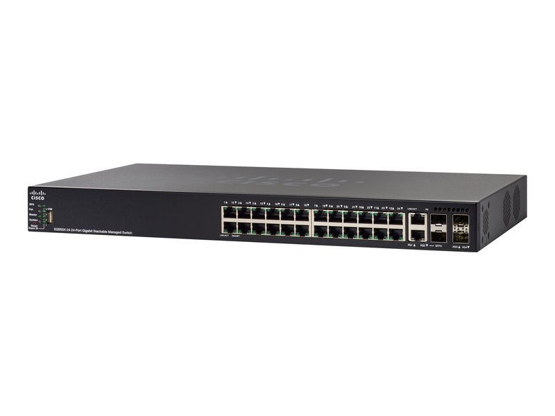 Cisco SG550X-24-K9 SG550X-24 Layer 3 24 Ports Switch | USED Main image