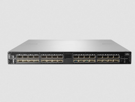 HPE Q2F21-63001 SN2700M 100GbE 32QSFP28 Power to Connector Airflow Switch | USED Main image