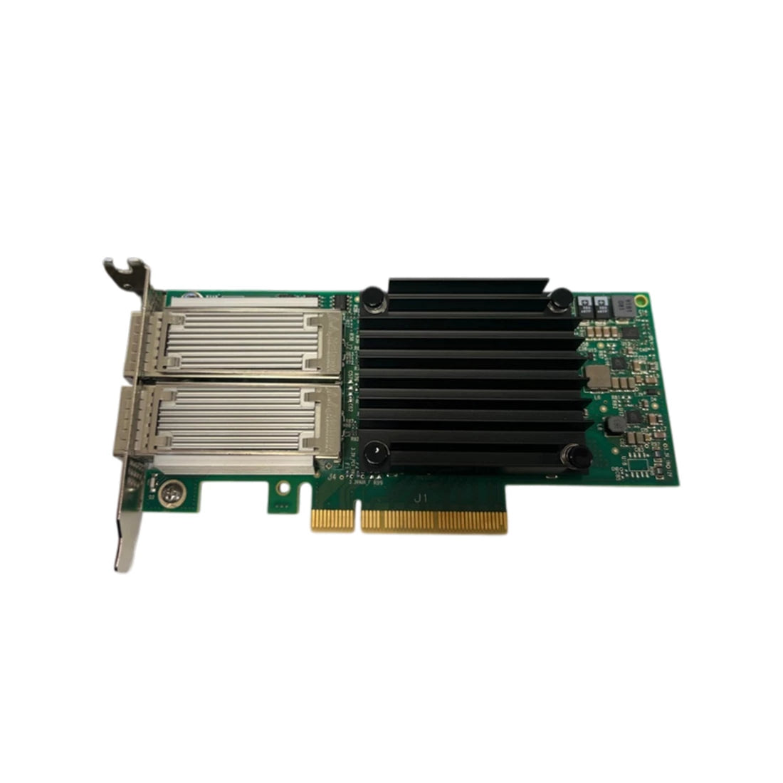 Mellanox MCX414A-BCAT ConnectX-4 EN Network Interface Card, 40/56GbE Dual-Port QSFP28, PCIe3.0 x8 RoHS R6 with Both Brackets | USED