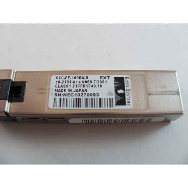 Cisco GLC-FE-100BX-D 100BASE-BX10-D SFP Module | USED