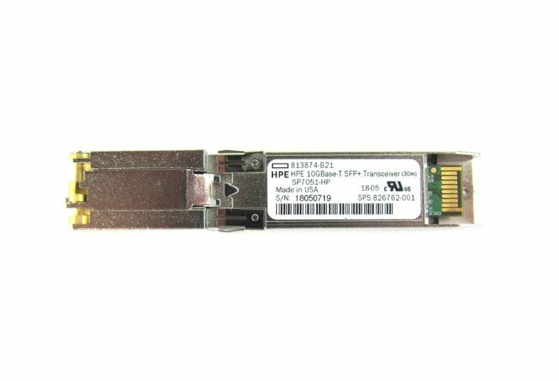 HPE 813874-B21 10Gbase-T Sfp+ Xcvr New