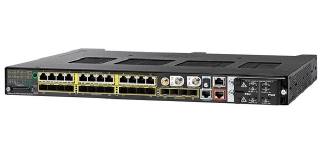 Cisco IE-5000-16S12P 乙太網路 <tc>交換機</tc> 16x1G SFP 12x10/100/1000 (poe+) 參考 | 二手 主圖