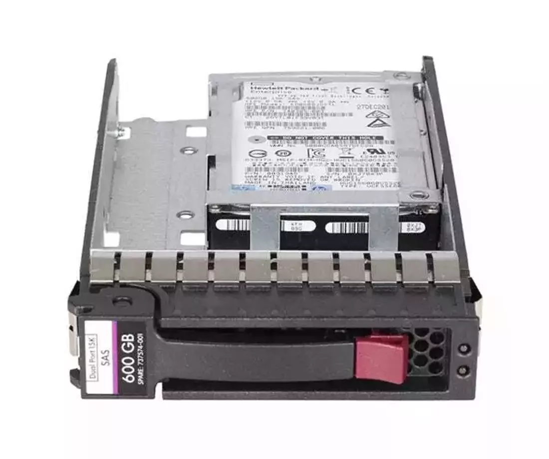 HP 737396-B21 600GB 12G 15k 3.5 英寸 DP SAS 硬盘 |用过的 主图