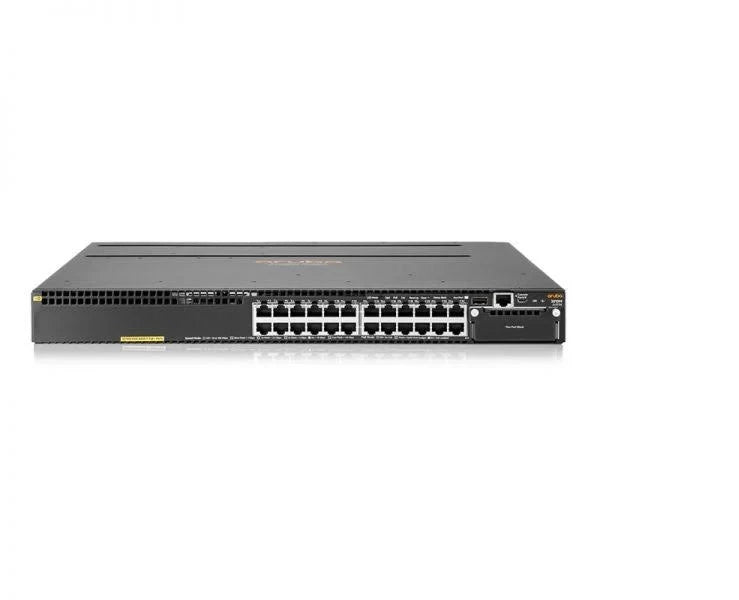 HPE JL073-61001 Aruba 3810M 24G PoE+ 1スロット <tc>ネットワークスイッチ</tc> 中古品