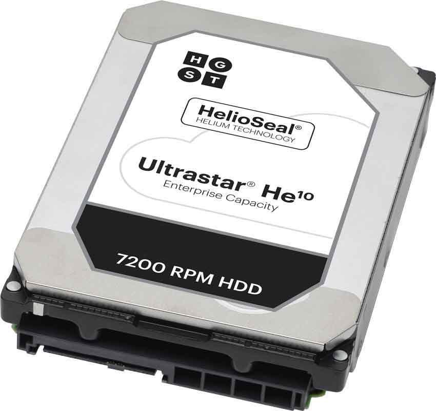 WD HUH721008AL5204 Ultrastar Dc Hc510 8TB 7200rpm Sas-12gbps 256mb バッファ 512e Se 3.5 インチ HDD |使用済み メイン画像
