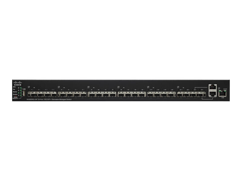 Cisco SG350XG-24F-K9 Small Business SG350XG-24F Switch Managed Ref | USED Main image