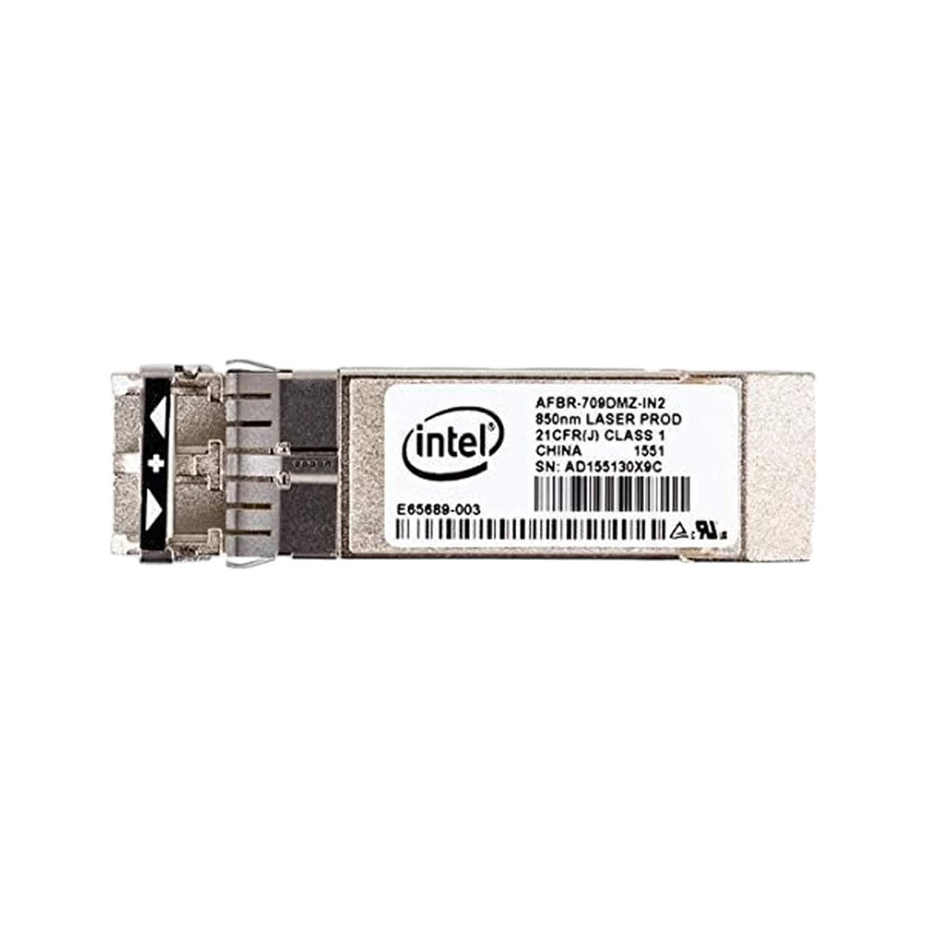 Intel AFBR-709DMZ-IN2 SFP+ Transceiver Module 1000BASE-SX, 10GBASE-SR Plug-in Module Ref