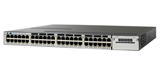 思科 WS-C3750X-48P-L CAT3750X 48-10/100/1000 PoE+ LAN Base 可堆疊 |用過的