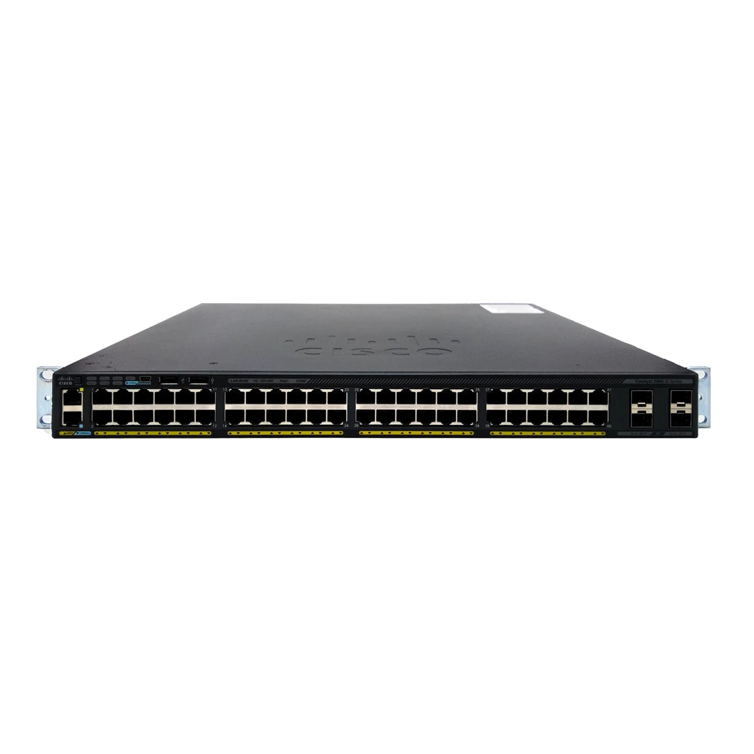 Cisco Catalyst WS-C2960X-48LPS-L 관리형 <tc>네트워크 스위치</tc> 48개의 GE PoE+ 포트 | 중고 메인 이미지