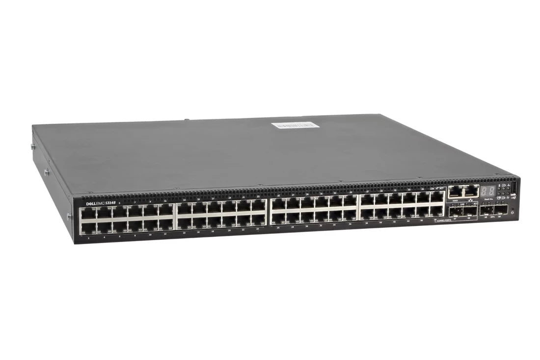 Dell S3148 L3 48Pt 1GbE 2Pt 10GbE <tc>công tắc mạng</tc> | ĐÃ QUA SỬ DỤNG