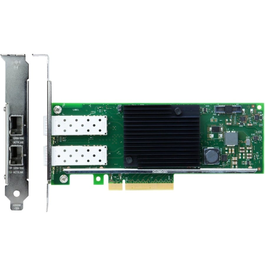 Lenovo 01DA900 ThinkSystem X710-Da2 PCIe 10Gb 2 連接埠 SFP+ 乙太網路轉接器 |使用過的 主圖