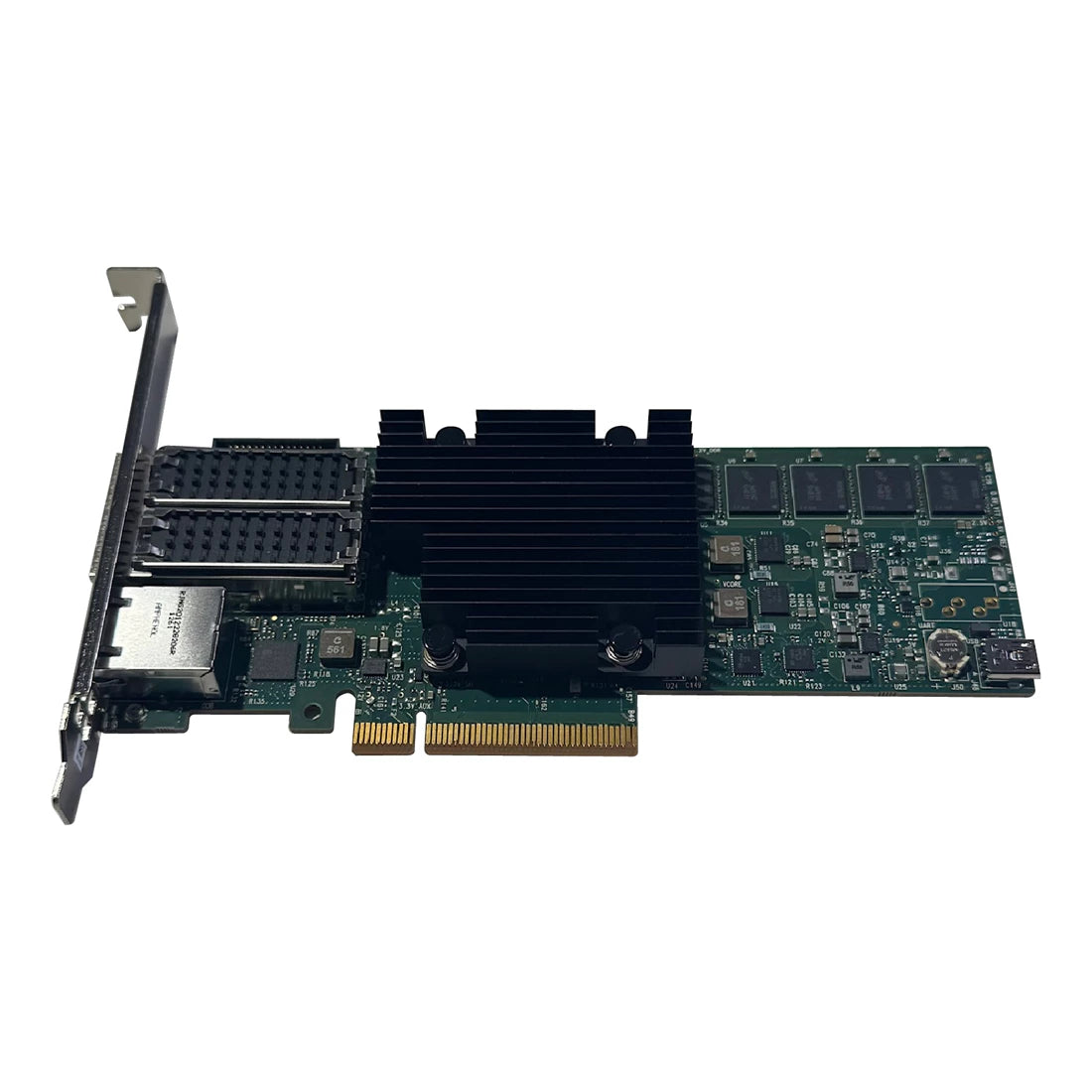 Mellanox MBF2H332A-AECOT BlueField-2 P-Series DPU 25GbE Dual-Port SFP56 PCIe Gen4 x8 Crypto and Secure Boot Enabled 16GB on-board DDR 1GbE OOB management HHHL | USED Main image