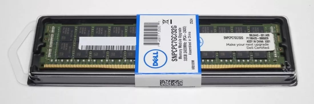 Dell SNPCPC7GC/32G 32 GB PC4-19200 DDR4-2400MT/s 2Rx4 ECC-Speicher | GEBRAUCHT Hauptbild