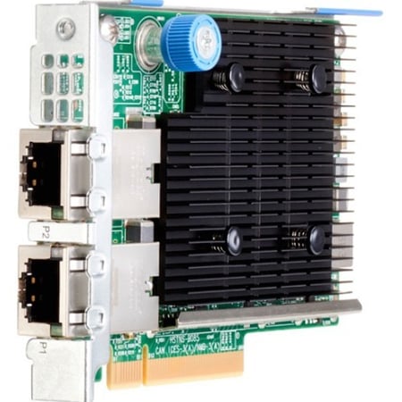 HPE 854177-001 Ethernet 10GB 2-Port 535FLR-T Adapter - PCIe X8 wisted Pair 10base-T Plug-In Card Ref | USED