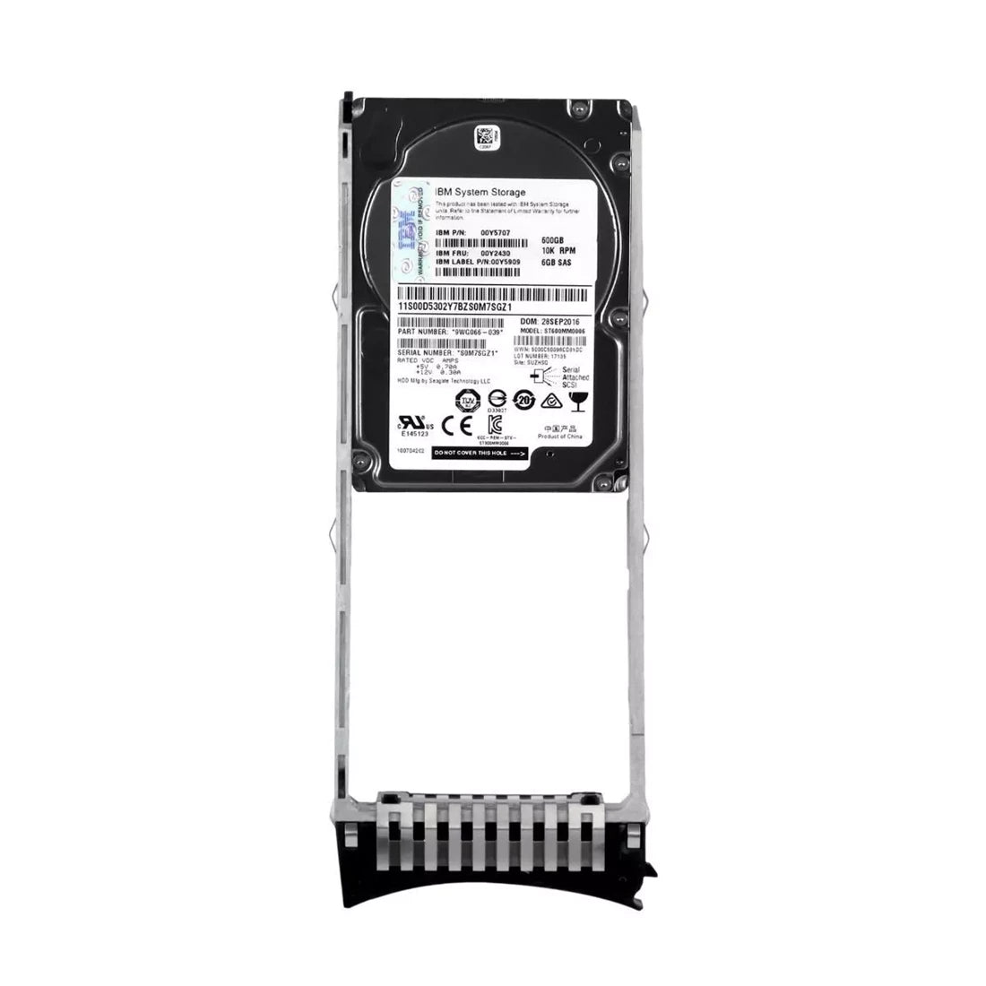 IBM 00Y2430 Hard drive 600 GB SAS 6Gb/s | USED