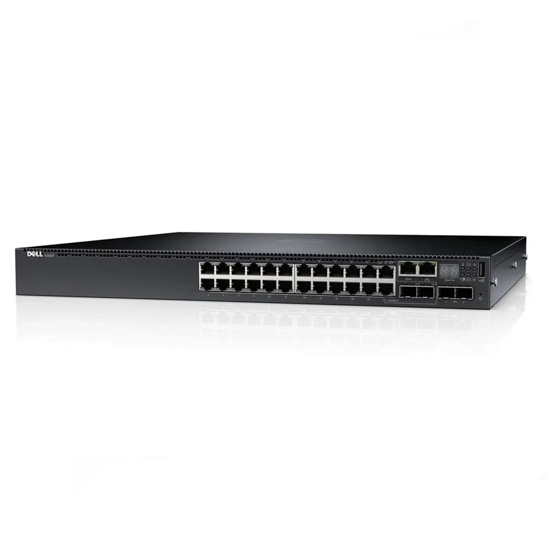 Dell 210-ABPY N3024 Networking Managed L3 Switch 24 Ethernet Ports | USED