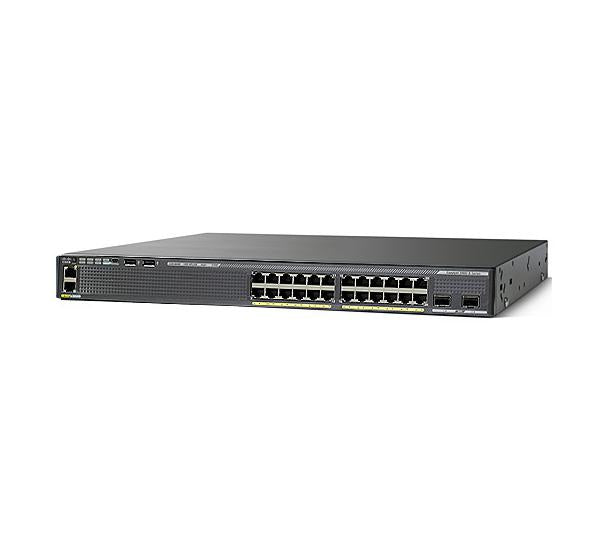 Cisco Catalyst WS-C2960X-24TD-L Managed Switch 24 Ethernet Ports | USED Main image