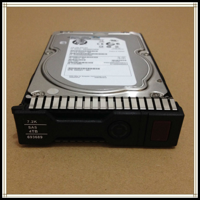 HP MB4000FCWDK 中線 4TB 6G SAS 7.2k 3.5 吋硬碟 |使用過的 主圖