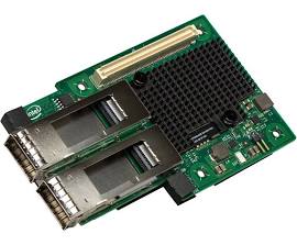 Intel XL710-QDA2OCP Dual Port 40/10GbE QSFP+ Ethernet Server Adapter OCP Card | USED Main image