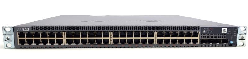 Juniper Networks EX3400-48P <tc>Switch</tc> Console de brassage 48 ports administrable, montage en rack, neuve | d'occasion