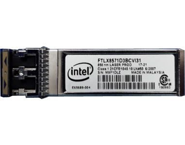 インテル FTLX8571D3BCVI31 SFP+ トランシーバー モジュール 1000BASE-SX、10GBASE-SR プラグイン モジュール F/s |新品工場密封済み メイン画像
