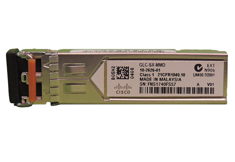 Cisco 10-2626-01 1000Base SX SFP MMF Transceiver 850NM/w Dom