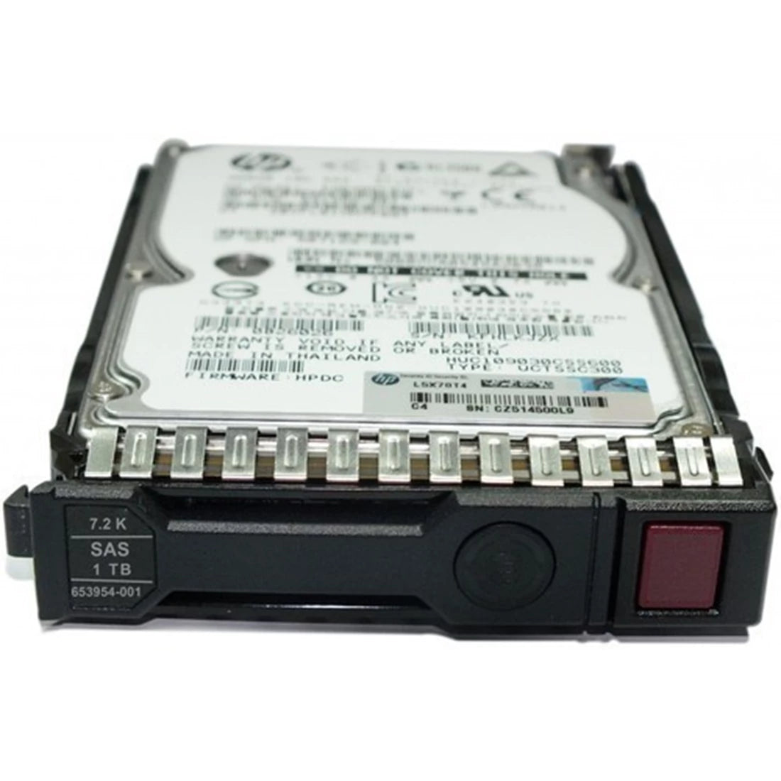 HPE 653954-001 Midline Hard drive 1 TB SAS 6Gb/s | USED Main image