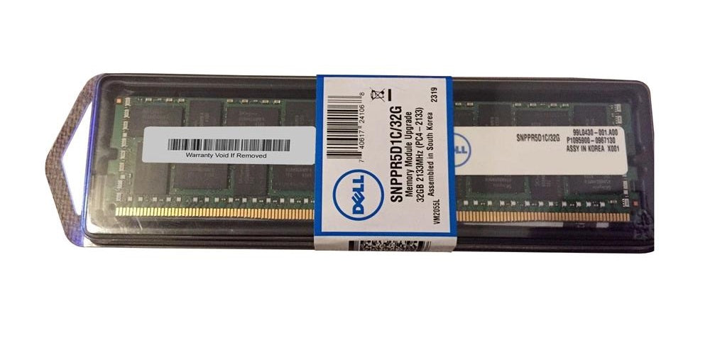 Dell A8217683 32GB DDR4 PC4-17000 2133MHz ECC Memory | BRAND NEW Main image