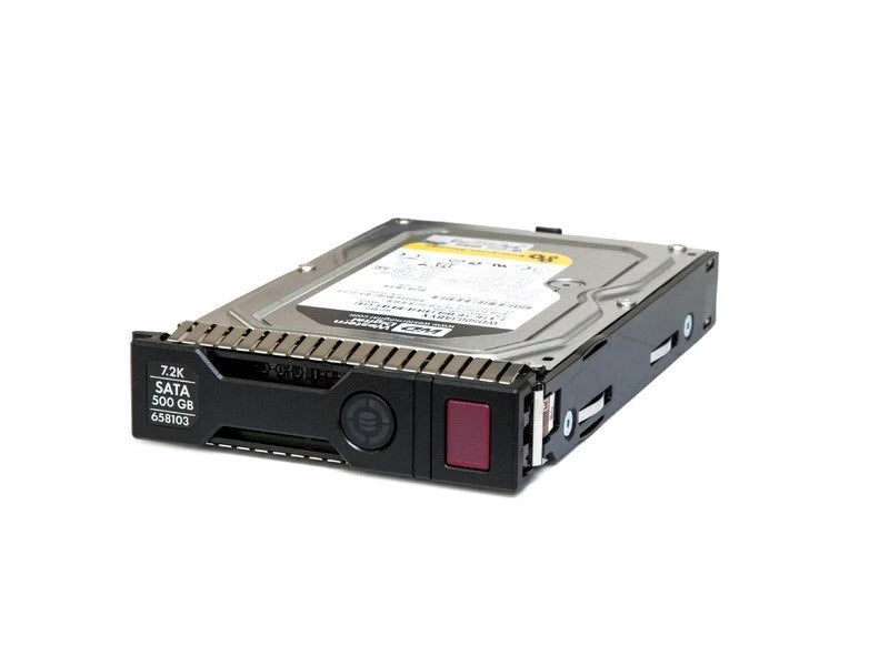 HPE MB0500GCEHE 中线硬盘 500 GB SATA 6Gb/秒 |用过的