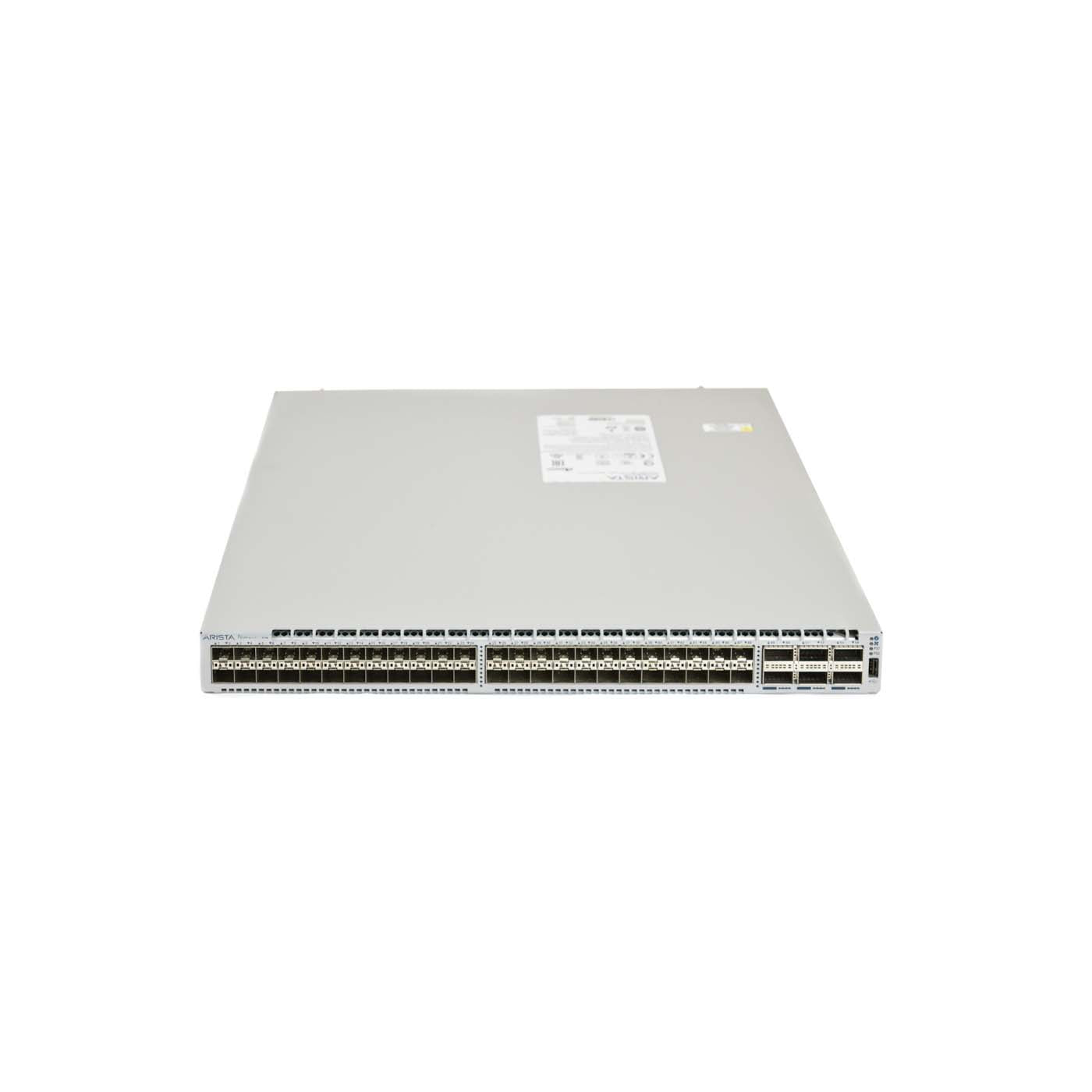 Arista DCS-7050SX2-72Q-F 48포트 10G SFP 6포트 40G 뒤에서 앞으로 공기 흐름 랙 | 사용된