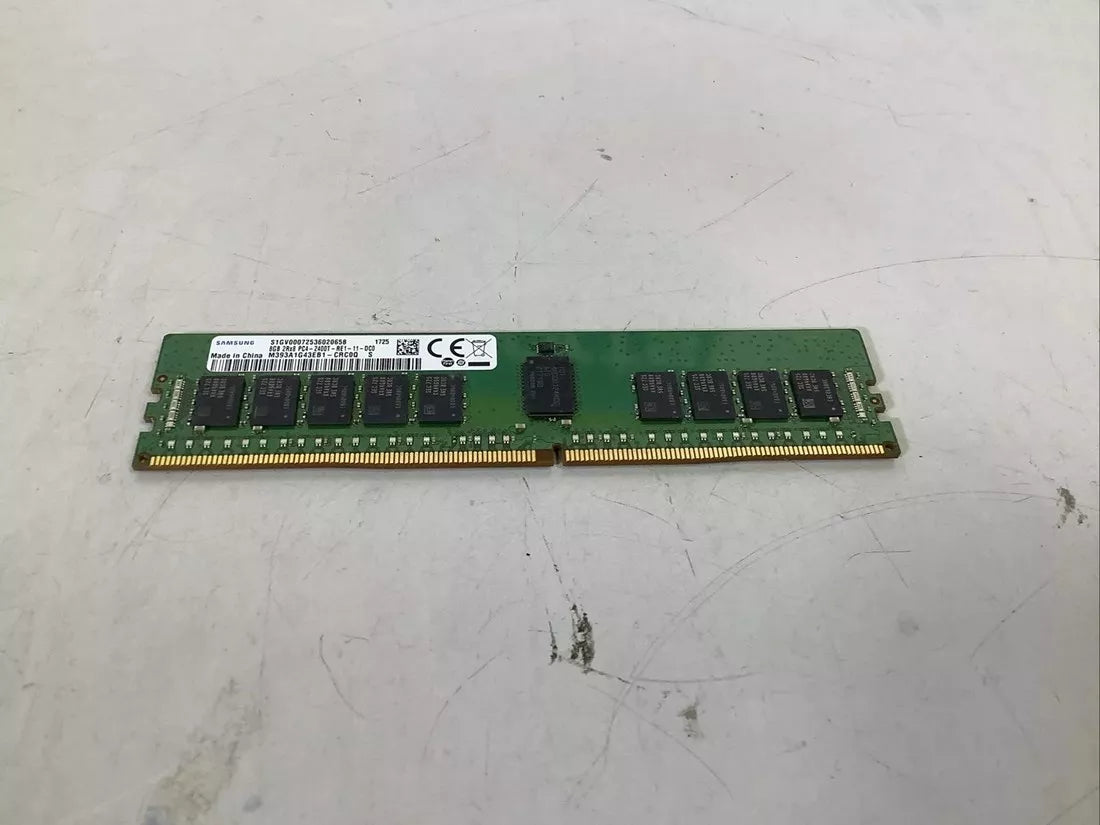 Samsung M393A1G43EB1-CRC0Q 8GB PC4-19200 DDR4-2400MT/s 2RX8 ECC Memory | USED Main image