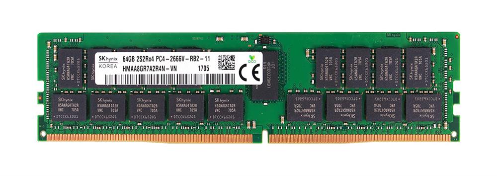 Hynix HMAA8GR7A2R4N-VN 64gb 288P 4RX4 PC4-21300R-2666V Ecc | USED