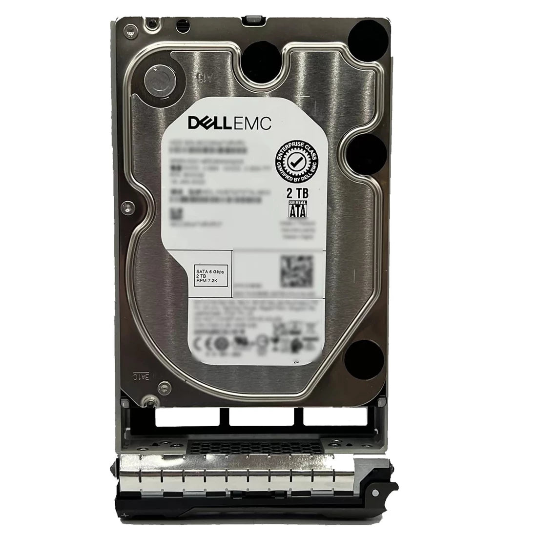戴尔 4256W 2TB 7.2k RPM 512n SATA 6Gbps 3.5" 全新硬盘，带13G托架 | 二手