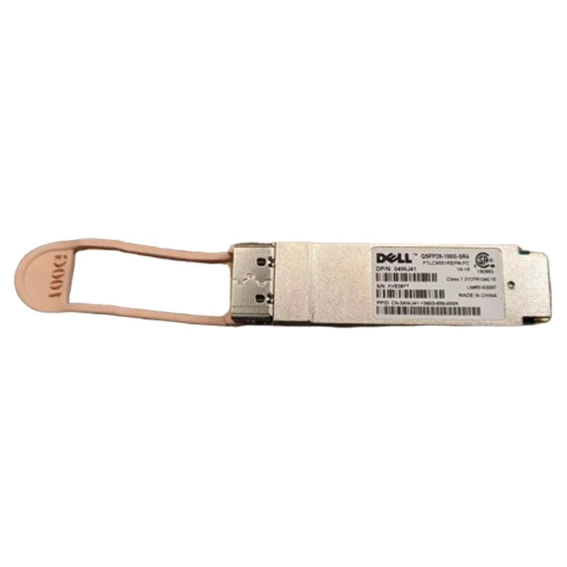 戴尔 FTLC9551REPM-FC QSFP-100G-SR4 QSFP28 100Gbps SR4 MMF MPO-12 收发器 |用过的