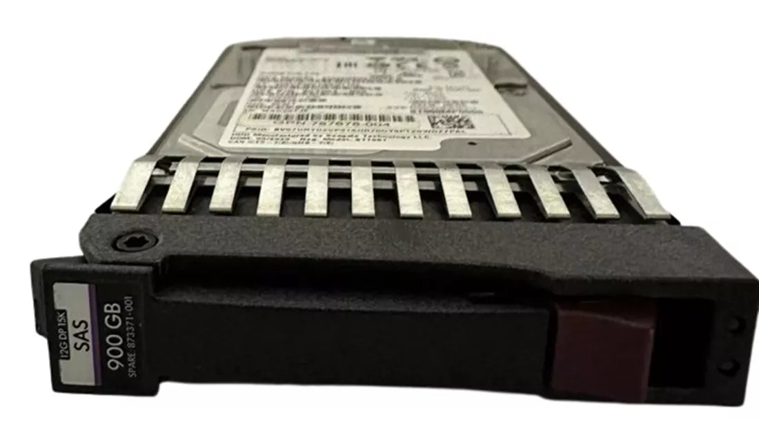 HPE 867254-003 MSA 900Gb 15k SAS 12g Sff Hard Drive F/s | USED