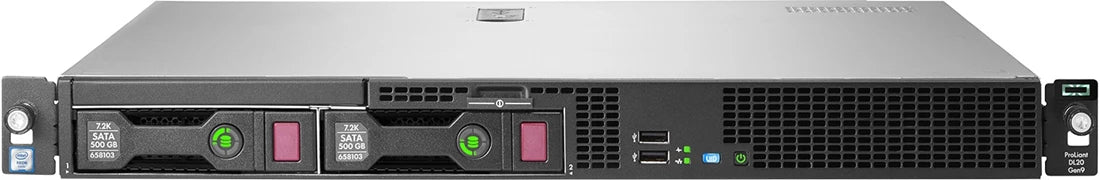 Máy chủ cơ sở HPE 871429-B21 DL20 Gen9 E3-1220v6 8GB-U B140i 2LFF 290W PS | ĐÃ SỬ DỤNG