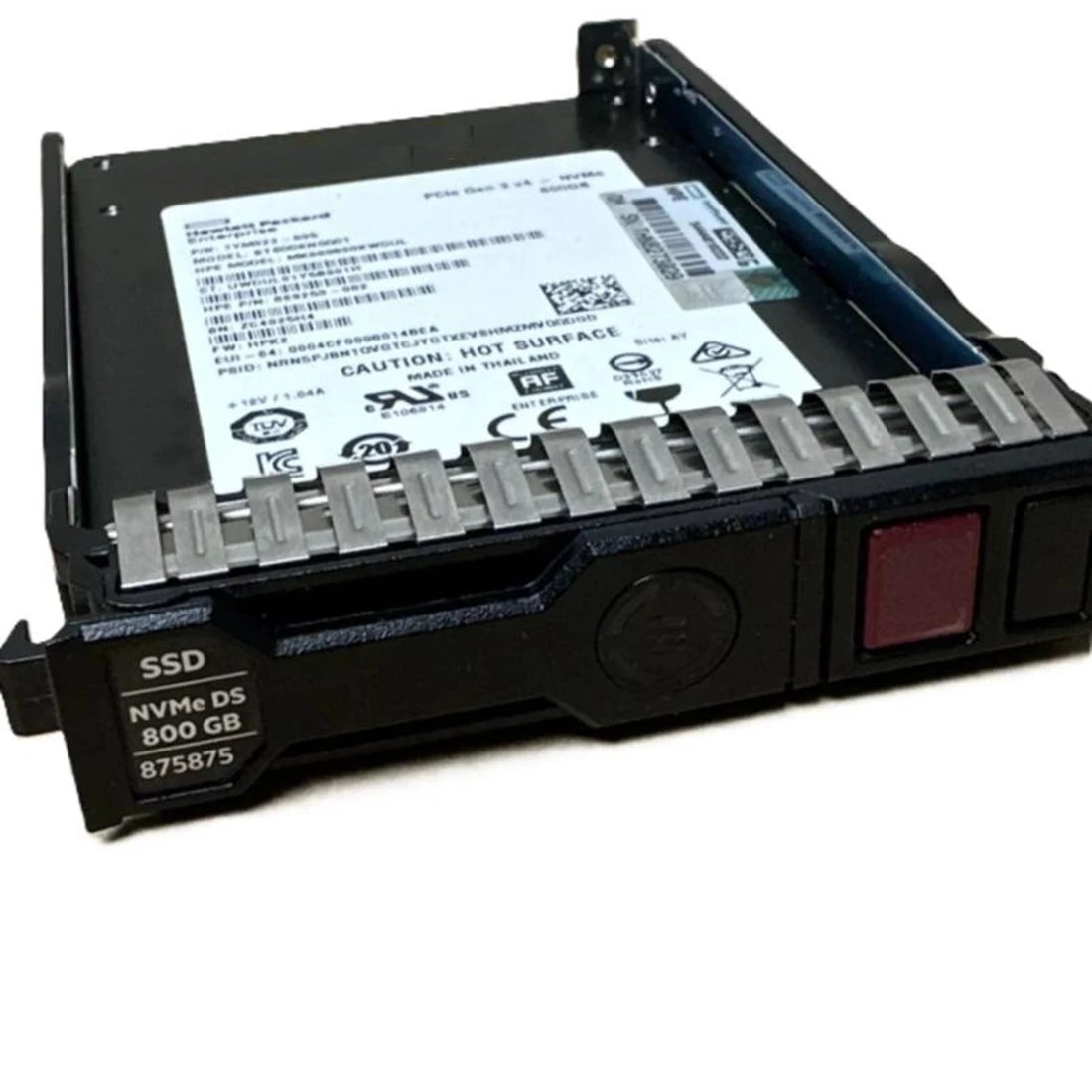 HPE 875595-B21 Mixed Use SSD 800 GB Pci Express 3.0 X4 (NVMe) | USED Main image