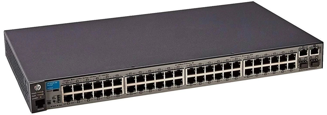 HPE J9781A 2530-48 Ethernet 2 Gigabit 48 Port Managed <tc>Switch</tc> SFP | GEBRAUCHT