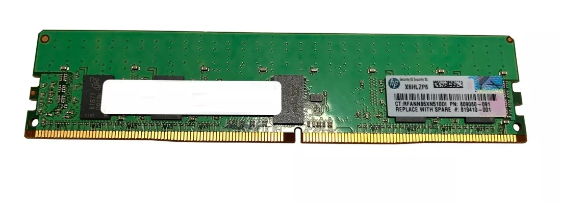 Bộ nhớ HPE 819410-001 8GB PC4-19200 DDR4-2400 MHz ECC 1Rx8 | ĐÃ SỬ DỤNG