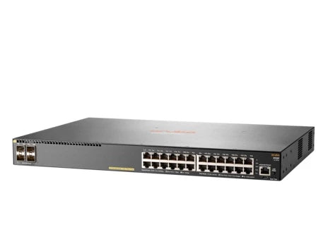 HPE Aruba JL261A 2930F 24G PoE+ 4SFP <tc>交换机</tc> | 二手