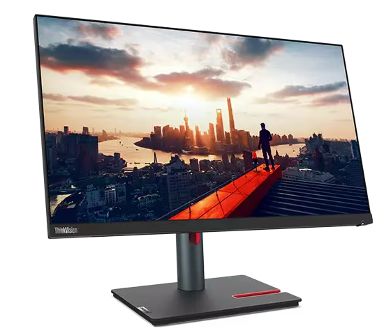 (<tc>MỚI</tc> ) Màn hình IPS không viền Lenovo ThinkVision P24h-30 23,8 inch, 1000:1, 4-6ms, 2560x1440, 300 nits, 99% sRGB, HDMI+DP+USB-C+DP(Out), Nghiêng/Xoay/Nâng/Trục, USB Hub, Ethernet, TCO 9.0, ES, EPEAT Gold|Pn:63B3GAR6WW Hình ảnh phụ