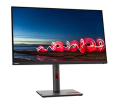 (<tc>NEU</tc>) Lenovo ThinkVision T27h-30 27&quot; randloses IPS-Display, 1000:1, 4–6 ms, 2560 x 1440, 350 nits, 99 % sRGB, HDMI+USB-C+DP+DP (Ausgang), Neigen/Schwenkbar/Heben/Drehen, USB-Hub, TCO 8.0, ES 8.0, EPEAT Gold|PN:63A3GAR1WW