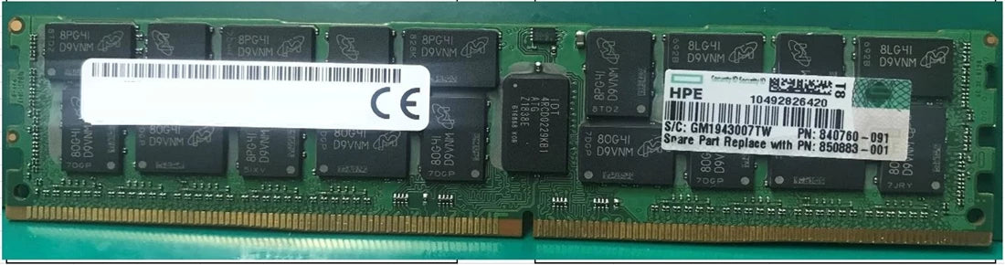 HPE 815102-B21 128 GB DDR4-2666 MHz PC4-21300R 8Rx4 ECC LRDIMM Smart Memory | GEBRAUCHT