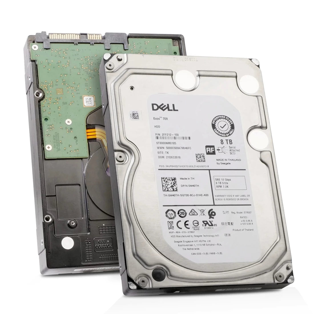 Ổ Cứng SEAGATE 2FF212-150 EC V.5 8TB SAS 12Gb/s 3.5inch | ĐÃ SỬ DỤNG