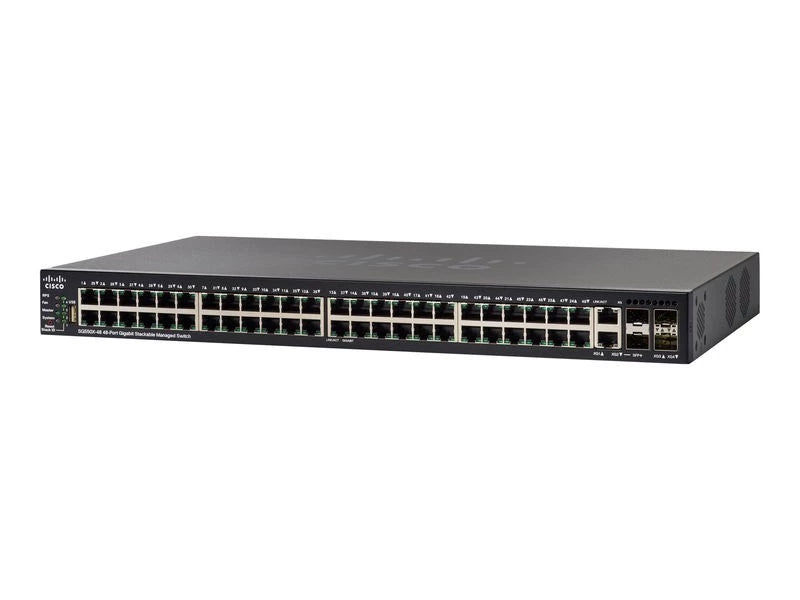 Cisco SG350X-48P-K9 Small Business SG350X-48P Managed 48 PoE+ Switch | USED